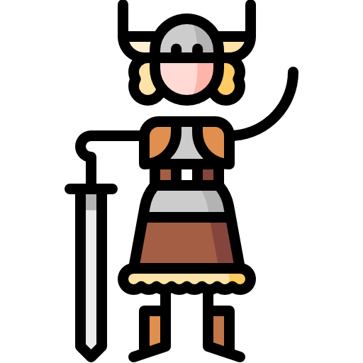vikingo icono gratis