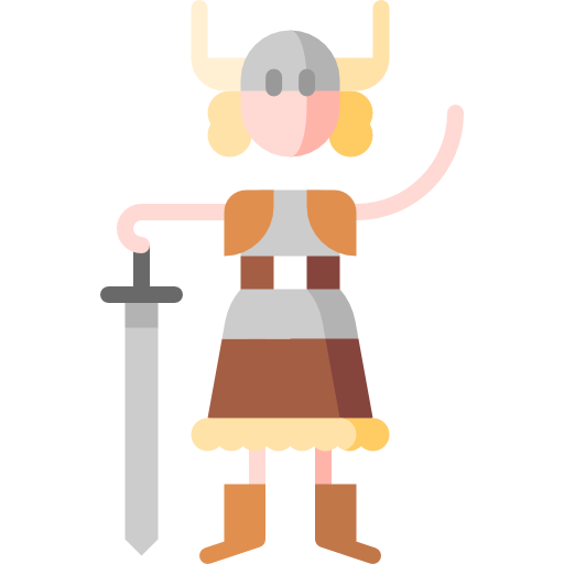 vikingo icono gratis