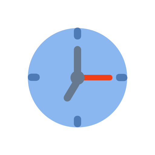 Clock - Free time and date icons