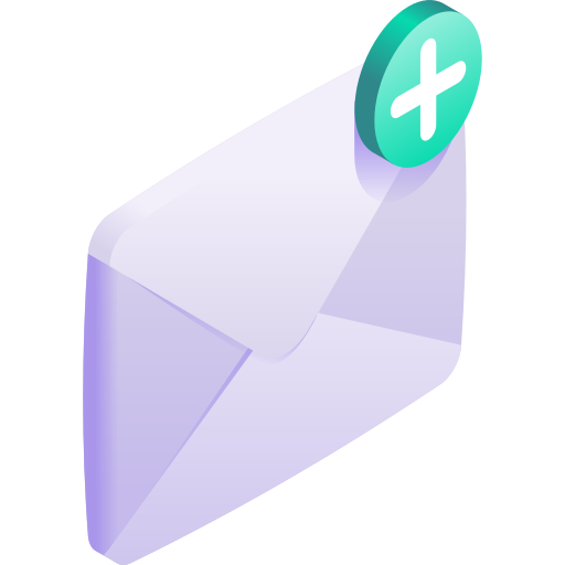 correo 3d icono gratis