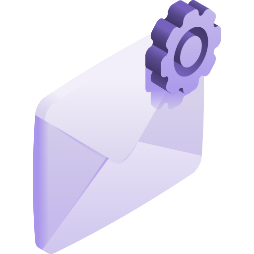 correo 3d icono gratis