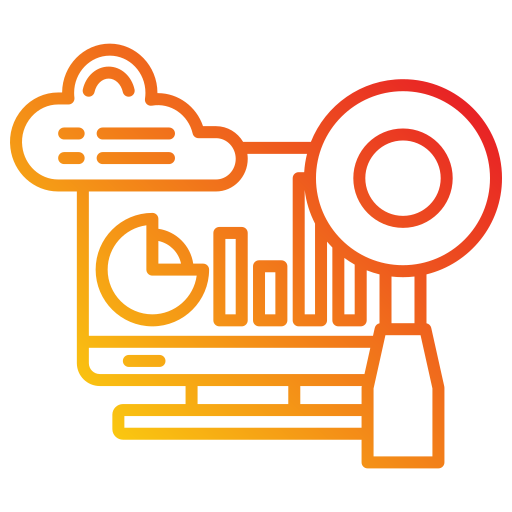 análisis de datos icono gratis