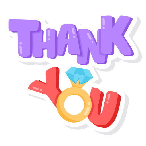 cute thank you clipart