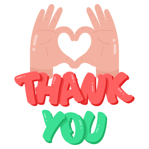 Thank you Stickers - Free communications Stickers