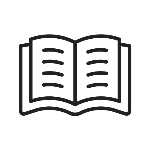 Open book - free icon