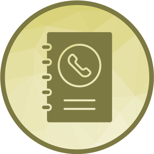 contacter le carnet Icône gratuit