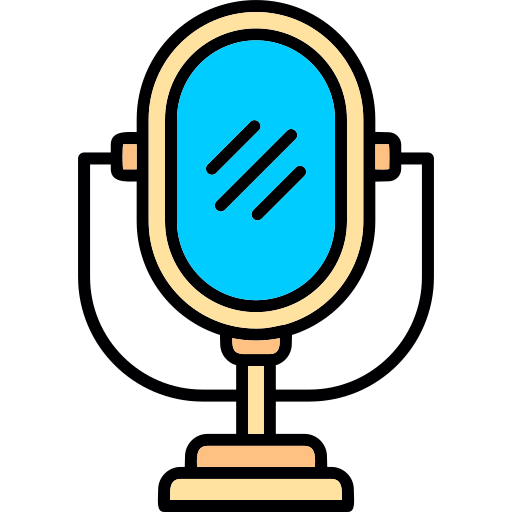 Mirror Generic color lineal-color icon