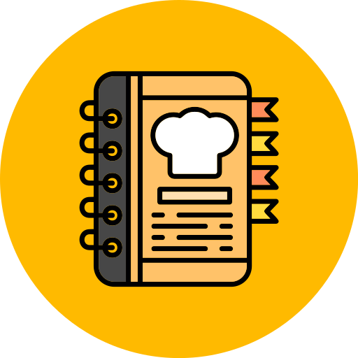 Книга рецептов бесплатно иконка Книга рецептов бесплатно иконка