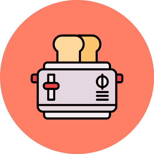 Toaster Generic color lineal-color icon