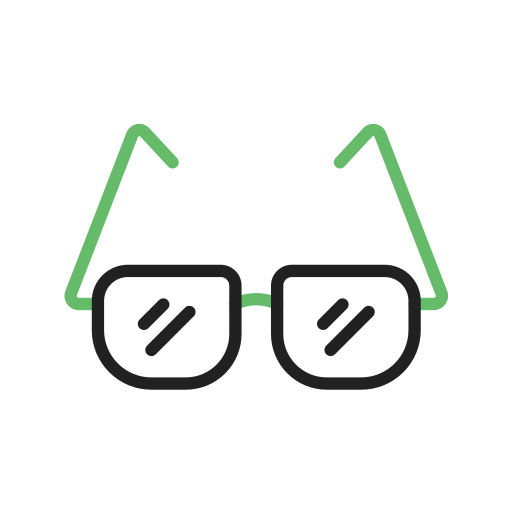 Reading glasses free icon Reading glasses free icon