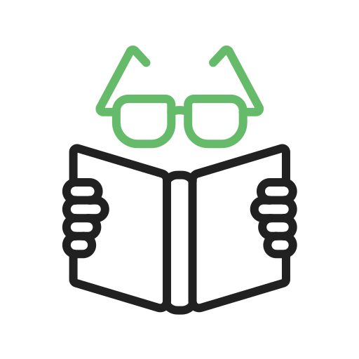 Reading book free icon