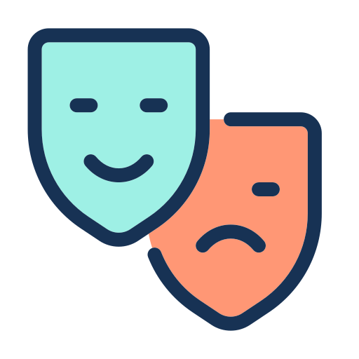 máscaras icono gratis