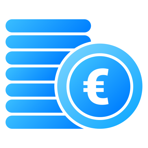 euro icono gratis