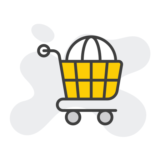 compras globales icono gratis