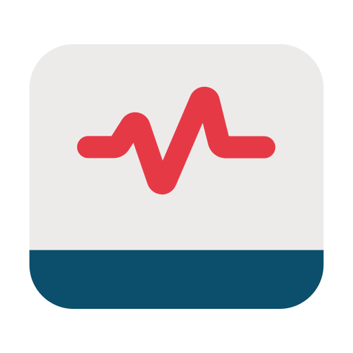 monitor de electrocardiograma icono gratis