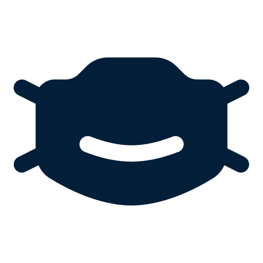 Medical mask free icon Medical mask free icon