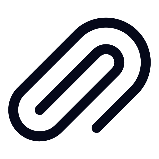 Paper clip - free icon