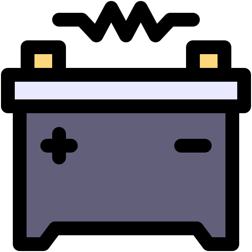 bateria de carro grátis ícone