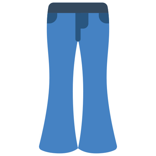 Jeans Basic Miscellany Flat icon