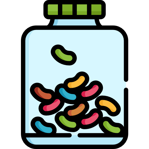 jar of jelly beans clip art