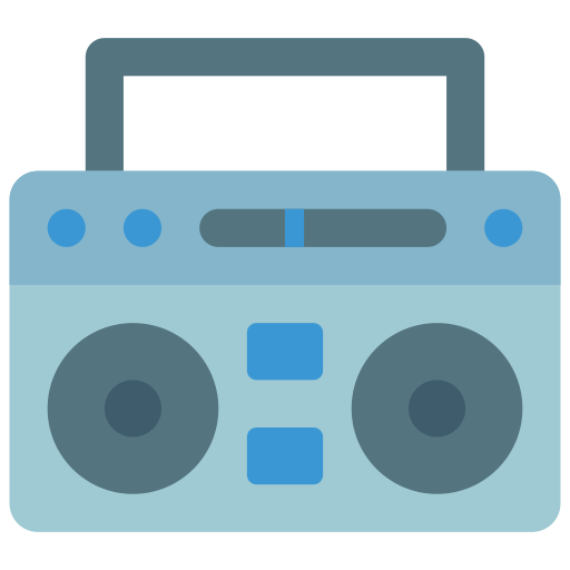 equipo de sonido icono gratis