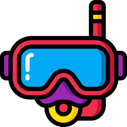 Diving mask free icon Diving mask free icon