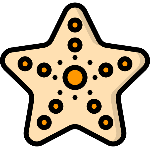 estrella de mar icono gratis