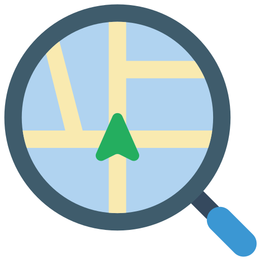 Map Basic Miscellany Flat icon