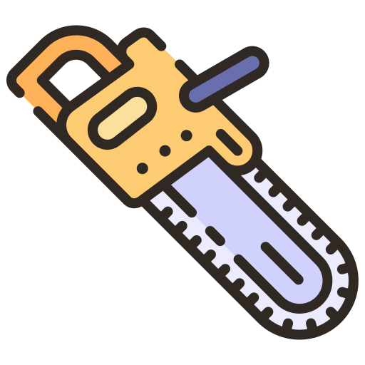 tronçonneuse Icône gratuit