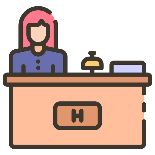 Receptionist - free icon