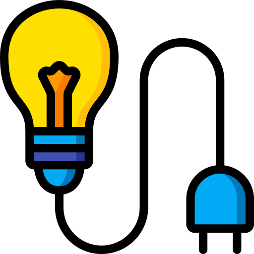 Light bulb Basic Miscellany Lineal Color icon