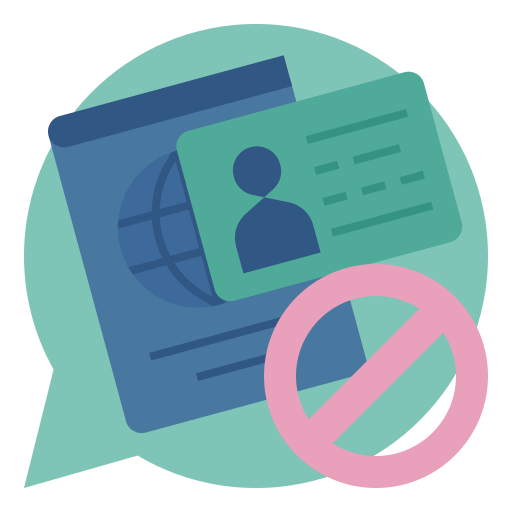 Personal information free icon