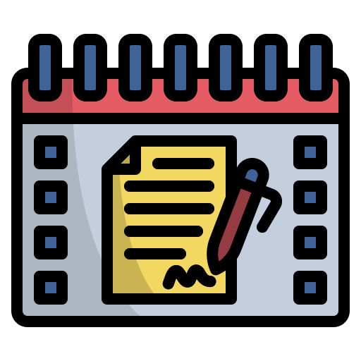 Contract free icon Contract free icon