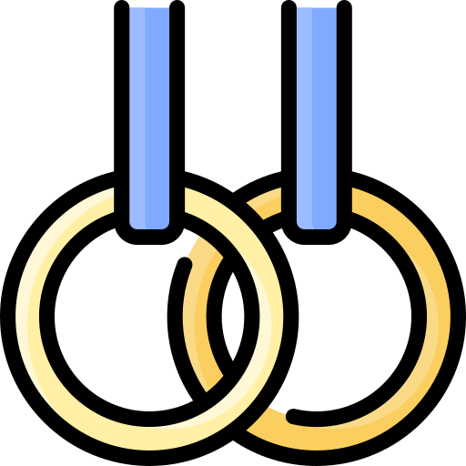 anillos de gimnasia icono gratis anillos de gimnasia icono gratis
