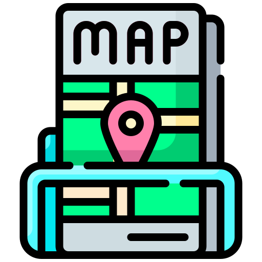 mapa icono gratis