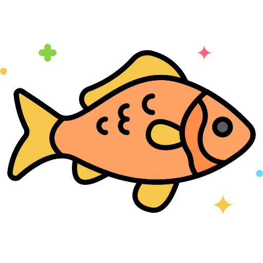 Fish Flaticons Lineal Color Icon