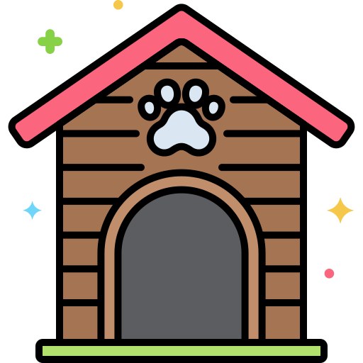 casa de mascotas icono gratis