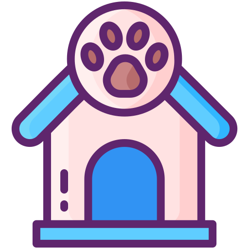 casa de mascotas icono gratis