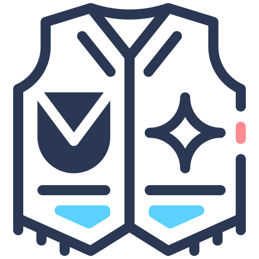 chaleco icono gratis
