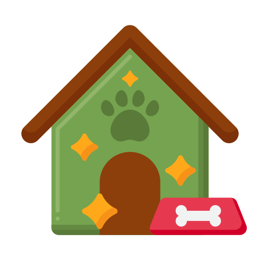 casa de mascotas icono gratis