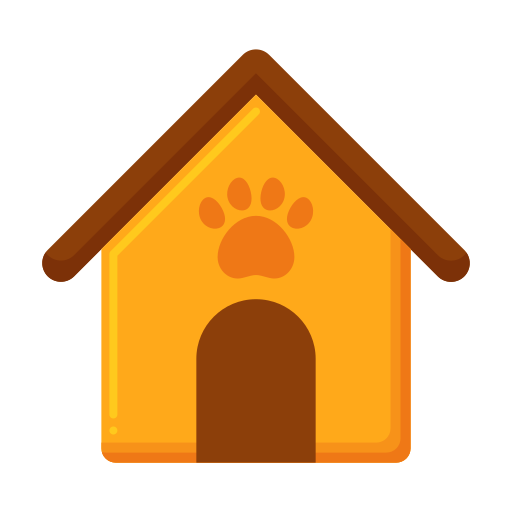 casa de mascotas icono gratis