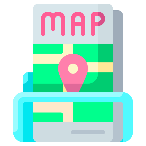 mapa icono gratis