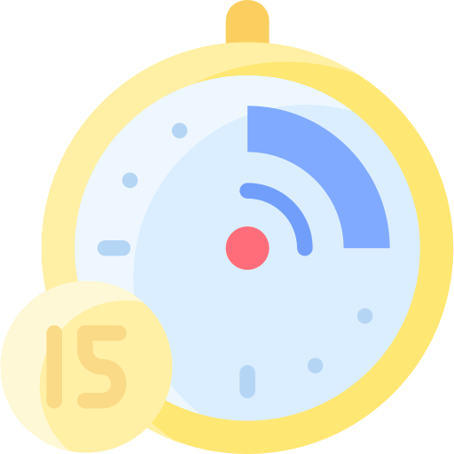 15 minutos icono gratis