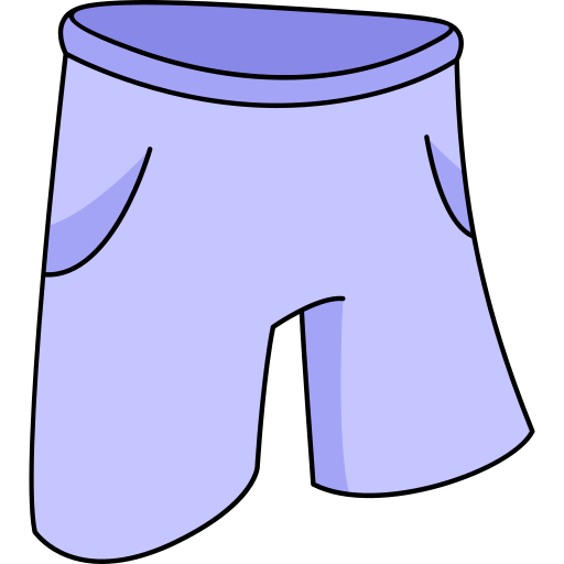 Shorts Generic color outline icon