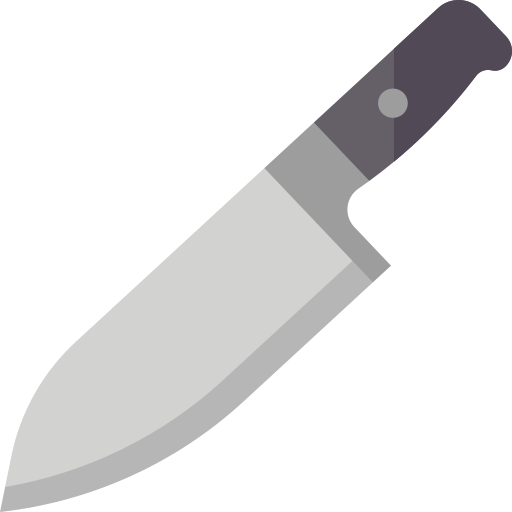 Knife Amethys Design Flat icon