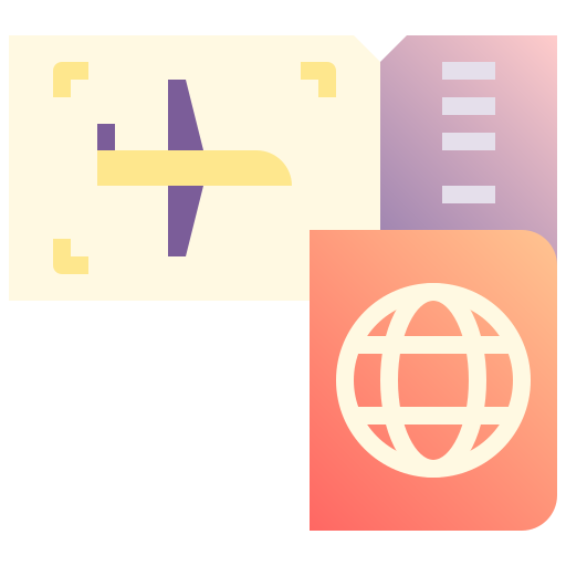 tarjeta de embarque icono gratis