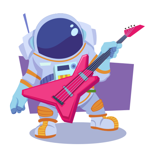 astronauta gratis sticker