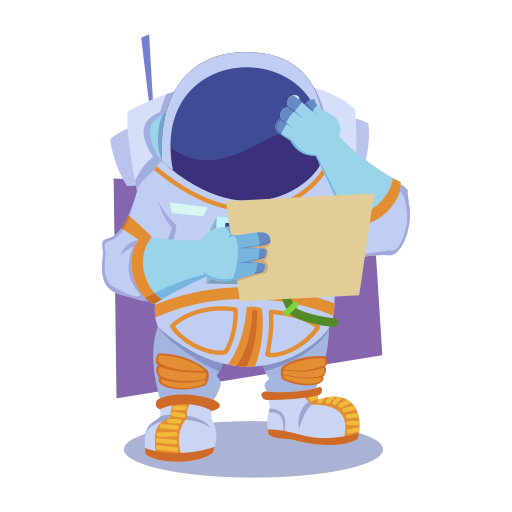 astronauta gratis sticker