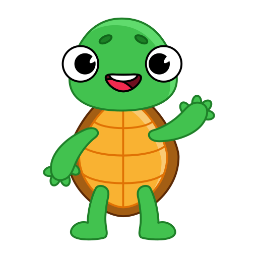 Turtle free sticker Turtle free sticker