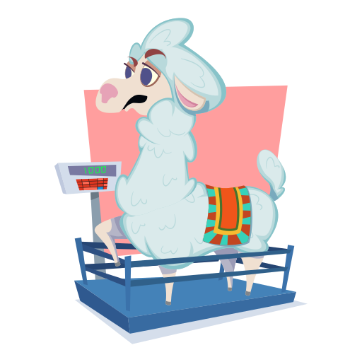 Lama free sticker Lama free sticker